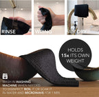 Black Swedish Dishcloths for Kitchen - Set of 3 Swedish Dish Cloths | Swedish Dish Towels Made in Sweden | Reusable, Compostable Black Dishcloths for Kitchen