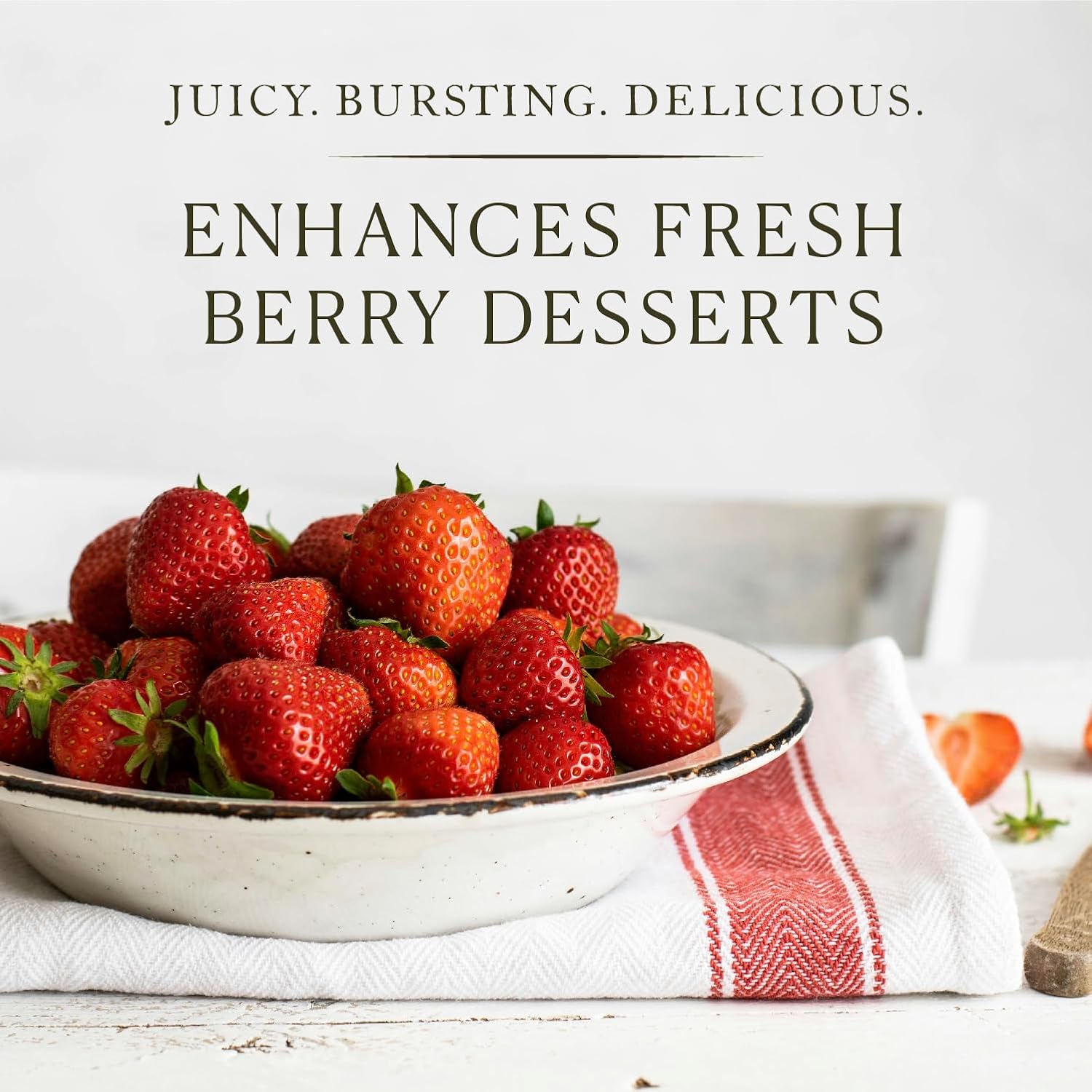 Cook's, Strawberry Extract for Baking, Preserves, Syrup, Cookies, Cakes, 8 oz