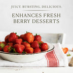 Cook's, Strawberry Extract for Baking, Preserves, Syrup, Cookies, Cakes, 16 oz