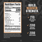 RYSE Loaded Protein Pancake & Waffle Mix - Buttermilk - Naturally Sweetened Breakfast with 21g Protein, 3g MCTs and 2g Fiber - No Added Sugar - High Protein Snack for Clean Energy - 6 Servings