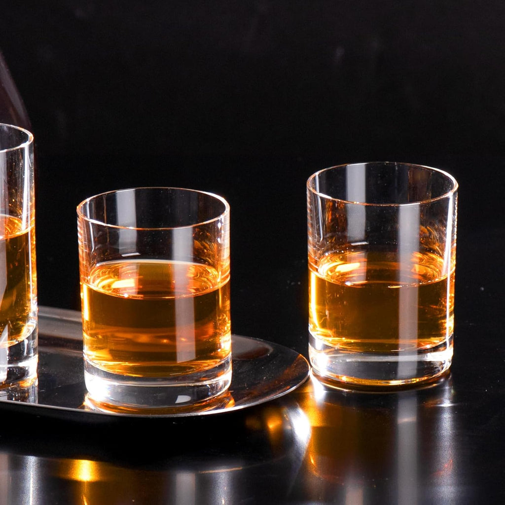 KAMMAK Shot Glasses Set of 2, 60ml/2oz Clear Espresso Shot Glass with Heavy Base for Bar Restaurants Home, Small Whiskey Shot Glass for Vodka, Whiskey, Tequila, Spirits & Liquors