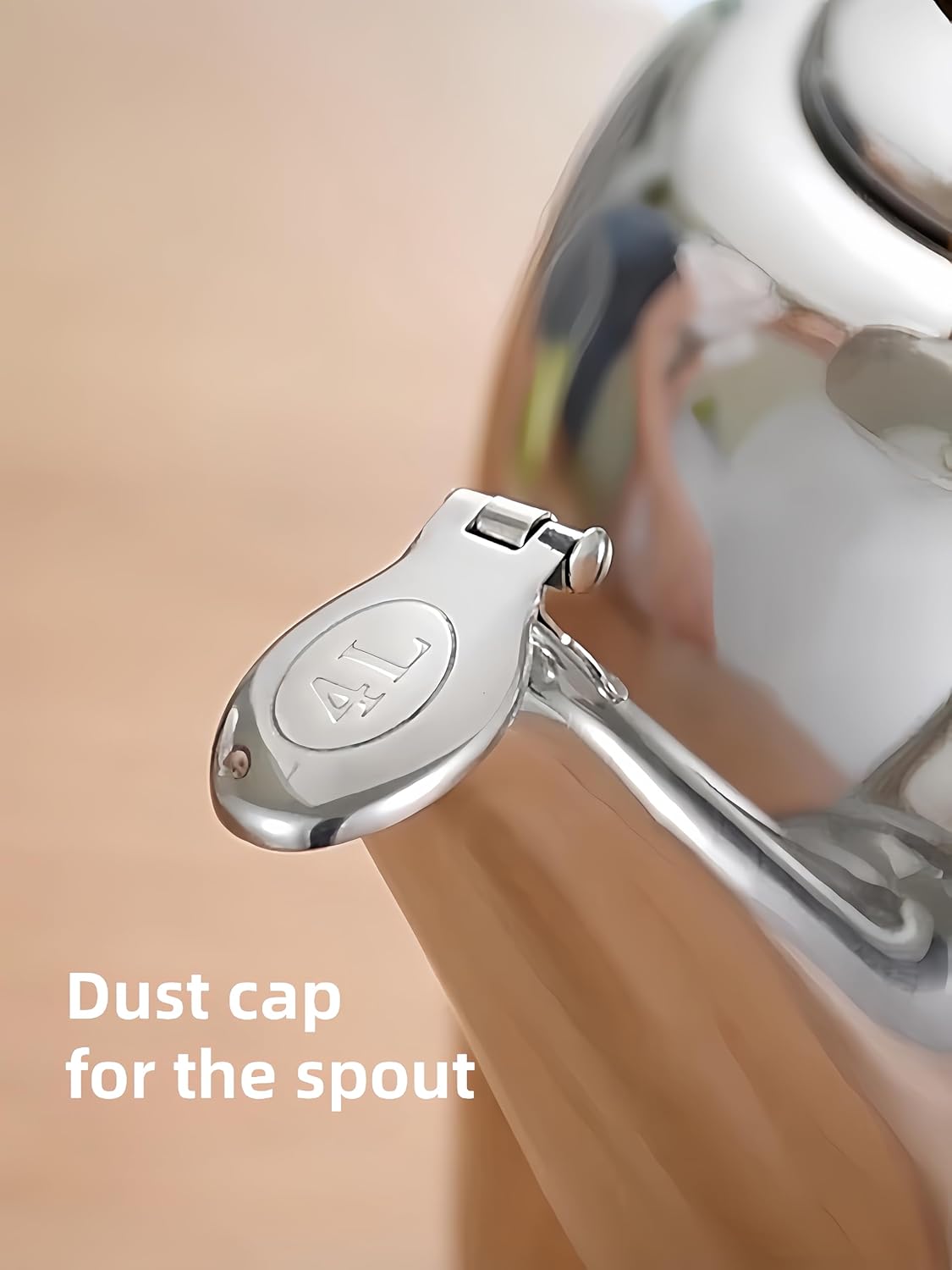 Whistling Stovetop Tea Kettle,Food Grade 316 Stainless Steel,Hot Water Fast to Boil,Stovetop Kettle with Ergonomic Handle,3.1 Quart Capacity