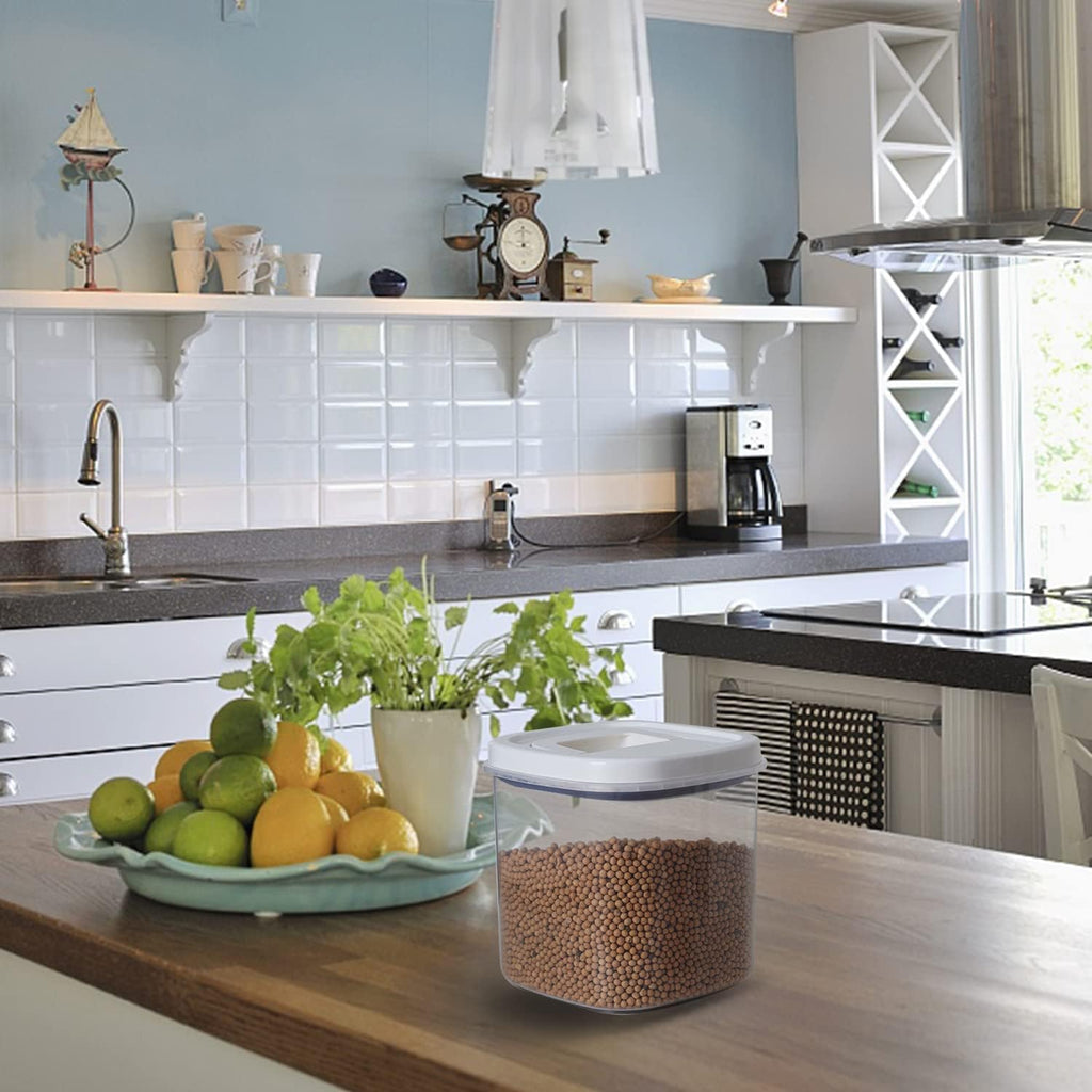 Rice Dispenser,10 Lbs Rice Container Storage with Measuring Cup Food Cereal Container Bins Household for Kitchen Pantry Organization