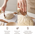 Bread Lame Set with Blade Cover, Two Scoring Knifes with 5 Feather Blades, Dough Scoring Tool for Bread Baking, Sourdough Scoring Tool Dexterous-Cut Series Lame Bread Tool (LUNA & ELEGANT)