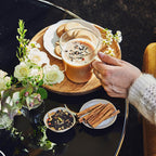 Palais des Thés - Tahitian Rooibos - Caffeine-Free Rooibos Tea with Vanilla & Almond- 3.5oz Loose Leaf Metal Gift Tin, Serves 20-25 Cups