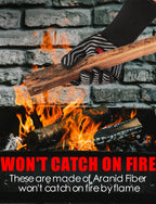 WEEDABEST Hot BBQ Gloves Heat Resistant Kitchen Oven Mitts Professional Long Heat Resistant Cooking Gloves for Grill,Grilling,Smoker,Barbeque,13.5 inch-Blue