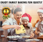 Electric Hand Mixer with Stainless Steel Whisk, Dough Hook Attachment and Storage Bag, Handheld Mixer for Baking Cakes, Eggs, Cream Food Mixers. Turbo Boost /5 Speed Kitchen Blender YELLOW