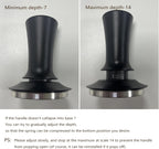 Espresso Accessories Kit 51mm, Coffee Tamper with Spring Loaded Calibration, 316 Stainless WDT Tool with Magnetic Stand and Dosing Funnel Set Fits Espresso Machine Press and 51mm Portafilters