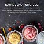 Chefmaster - Halloween Colors Liqua-Gel Food Coloring Kit - Water-Based Food Coloring Gel - 4 Pack - Highly Pigmented, Create Vividly Colored Desserts, Easy-To-Blend Formula - Made in the USA