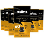 Lavazza Espresso Maestro Lungo Aluminum Capsules Compatible with Nespresso* Original Machines, Light Espresso Roast, 100% Arabica (60 Capsules)