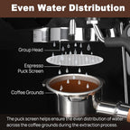 Puck Screen for 58.35mm Portafilter, Reusable Mesh Coffee Filter for Espresso Portafilter Filter Basket, 0.7mm Thickness 304 Stainless Steel