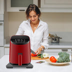 360° Rolling Tray Bamboo Appliance Slider, Appliance Sliders for Kitchen Appliances Sliding Tray for Coffee Maker Appliances Mat Easily from Under The Cabinet Black(13.9"×9.4")