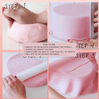 Confect Blush Pink Fondant | Edible Cake Fonadant | Chefs Choice Blush Pink Fondant for Cake Decorating | Vegan, Gluten-Free, Nut-Free, Palm Oil-Free – 8.8 Oz