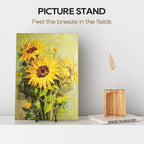 HONGYUTAI 3 Pack 10 Inch Plate Stands for Display Picture - Vinyl Table Top Display, Decorative Metal Frame Holders for Book , Photo and Platter, Tabletop Art, Black 3 Packs