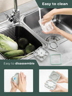 Mini Snack Container - 0.3 Qt Pop Food Storage Containers, BPA Free Small Food Containers with Lids, Food-Grade Air Tight Containers Candy Jars 320ml