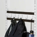 25PCS Wall Hooks | Hooks for Hanging | Wall Hooks for Hanging | Coat Hooks | Hooks for Hanging Heavy Duty | Wall Hangers with 50 Pieces Screws（White）