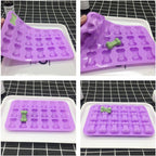 homEdge Jumbo Puppy Dog Paw (6 Cavity) and Bone Molds, Non-Stick Food Grade Silicone Dog Treats Molds, Silicone Mold for Chocolate, Candy, Jelly, Ice Cube, Dog Treats (Set of 4PCS)