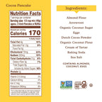 Simple Mills Cocoa Pancake and Waffle Mix, Just add Water, Gluten Free, Paleo Friendly, Breakfast, 10 oz (1 pack)