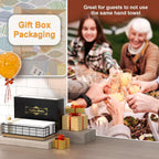 Wican Guest Towel Holder Tray for Bathroom, Acacia and Iron Napkins Holder for Powder Room Dinning Table Wooden Basket for Disposable Paper Hand Towels Black and Acacia