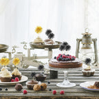 80 Pcs Firework Cupcake Topper Gold Graduation Cake Decorations Foil Frill Toothpicks for Party Decoration, Cake Toppers, Picnics, Bar, Birthday, Holiday (Black, Gold)