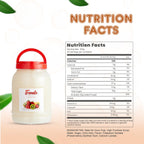 Fanale Coconut Jelly Topping nata de coco for Bubble Tea 8.3 lb | Lychee Jelly | for Boba Tea, Smoothies, Slushes, Desserts | 8.3lb | JEL005