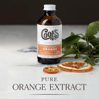 Cook's Pure Orange Extract From Florida Oranges | For Ice Cream, Cakes, Breads, Cookies and Drinks, 128 oz (1 Gallon)