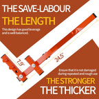 Deck Board Straightening Tool, Heavy-Duty Steel Adjustable Deck Tool, Deck Board Removal tool With Removable Grip for Easy Storage, Door Gap Adjustment Tool to Tighten up The Gaps