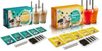 Fusion Select Authentic Bubble Tea Kit Extra Rich (5 Packs) Bubble Tea Drink, Boba Tapioca Pearl, Straws, Popular Bubble Tea Flavors (10 Flavors)
