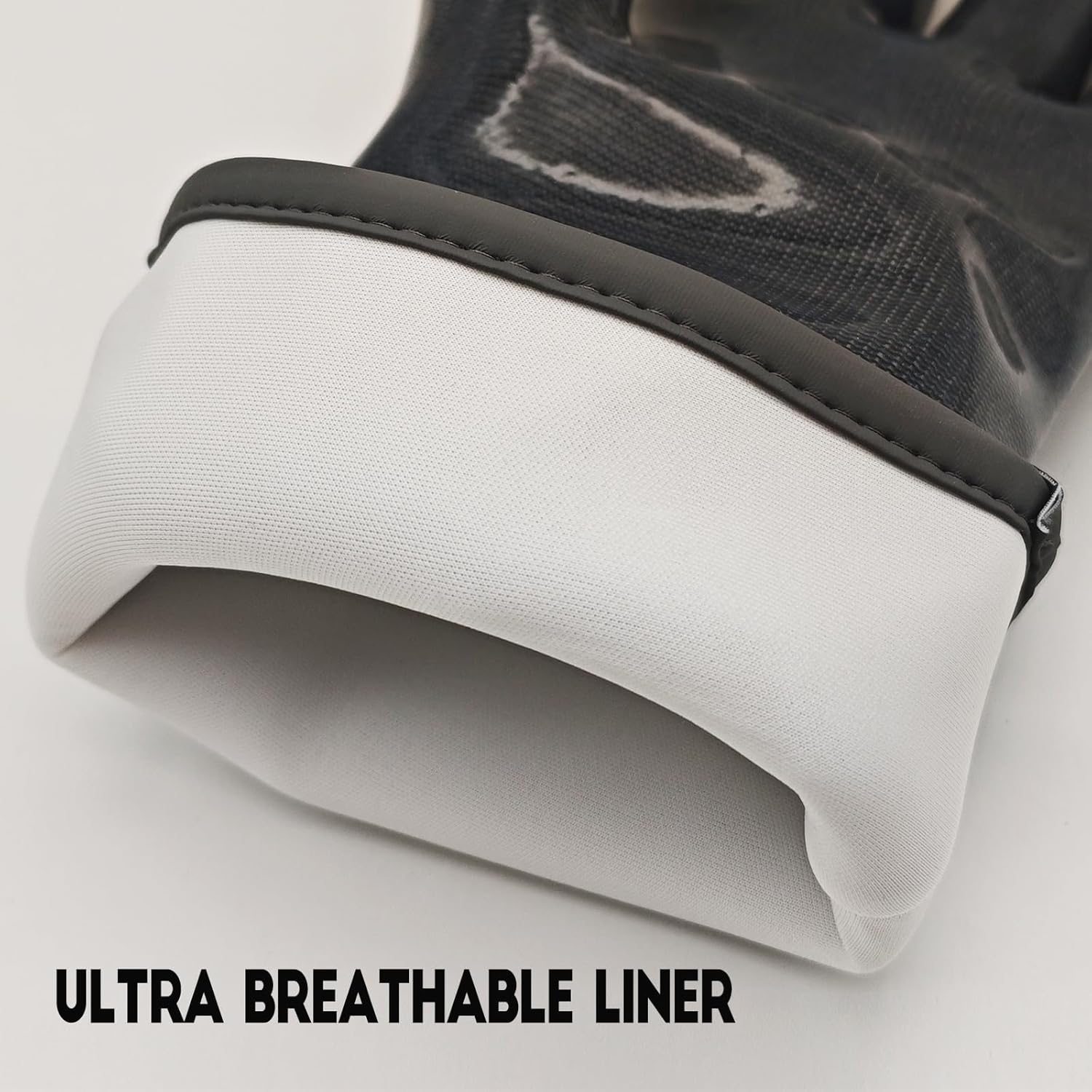 DEYAN Silicone BBQ & Oven Gloves - Food Grade, Heat Resistant Waterproof & Oil Proof Gloves for Grilling, Baking, Frying, Cooking - Long Sleeve & Non-Slip Grip, 1 Pair(Black, 8/M)