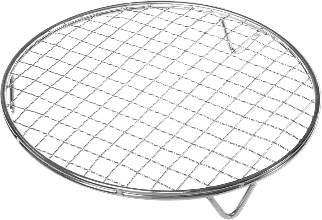 KEESHA 10 Inch Cooling Rack - 304 Stainless Steel Dish Rack for Cooking and Baking - Premium Steamer Rack, Canning Rack - Stackable Cake Cooling Rack