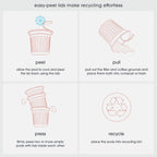 Cambio Roasters Sumatran Keurig Organic Coffee K Cups, Only Aluminum Keurig Coffee Pods with Organic Beans, More Flavor & Longer Lasting Freshness, Sumatran Light Roast K Cups, 10 count