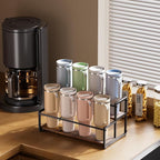 Water Bottle Organizer for Full Stanley and Others' Large Tumbler Organization, Pantry Kitchen Organizers and Storage for Cup Accessories, Tumbler and Cup Lid Organizer Wine Rack - 2 Tier Hold 8