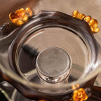 Kungfu Glass Tea Set Automatic Glass Teapot Set (Bird)