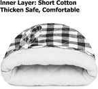 1 Pair Short Oven Mitts, Heat Resistant Silicone Kitchen Mini Oven Mitts for 500 Degrees, Non-Slip Grip Surfaces and Hanging Loop Gloves, Baking Grilling Barbecue Microwave Machine Washable