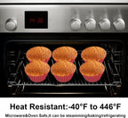 Nalchois Silicone Cupcake Baking Cups 12 Pack, Wine Red Reusable Silicone Muffin Cupcake Liners，Non-Stick Easy Release Silicone Baking Molds BPA Free for Cupcakes Muffins Pudding Tart Jelly Mousse