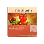 Nutmeg State Nutrition - Fruit Drink - High Protein, Low Calorie, Low Carb, Low Sugar, Fat Free, Loaded with Vitamins, 7 Servings Per Box (Cranberry Grape, 1 Pack)