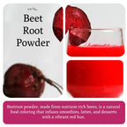 Ancient Roots Beet Root Powder - Freeze - Dried, All-Natural, No Sugar Added, Heart Health Support, Help Boost Stamina Naturally, Natural Food Coloring, Beets, Bulk Size 10.5 Ounces (75 Servings)