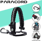 Half Gallon Insulated Water Bottle - with Straw & Spout Lid, Paracord Handle & Carrier Bag, Protective Cup Mat, 64oz Vacuum Stainless Steel Water Bottle, Metal Vacuum Flasks Keep Cold 48h Hot 24h