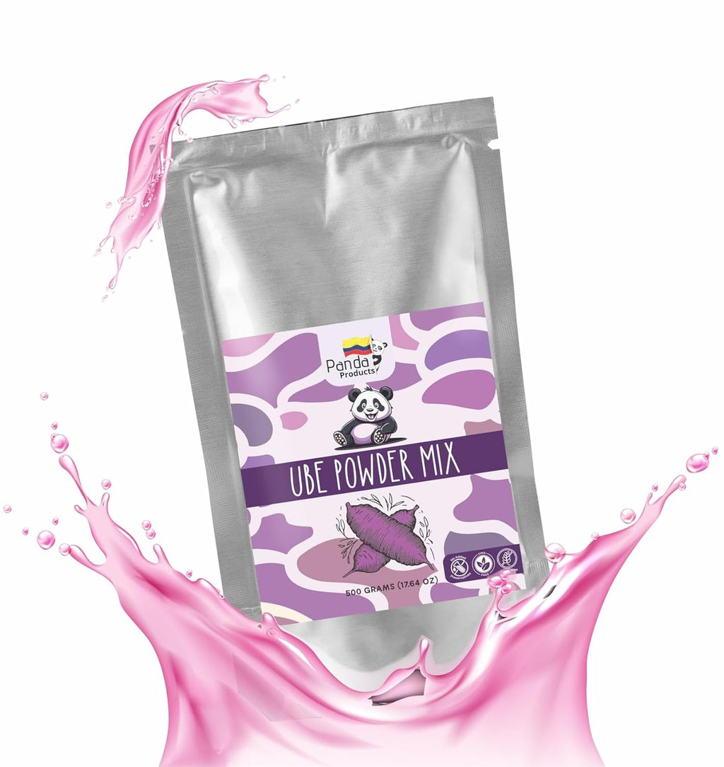 Ube Powder | Ideal for Bubble Teas, Smoothies, Slushes and Desserts | 17.64 oz | by Panda Products