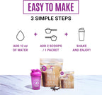 Click Coffee Protein Powder | Double Shot Espresso | 16g Protein | 23 Essential Vitamins | Low Calorie Meal Replacement | 150mg Caffeine | Gluten Free | No Artificial Flavors or Colors | Vanilla