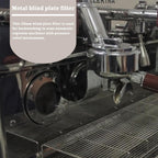 58mm Backflush Disk, Blind Portafilter Basket for Espresso Coffee Machine Maker Back Flush Insert Basket 2 Pcs