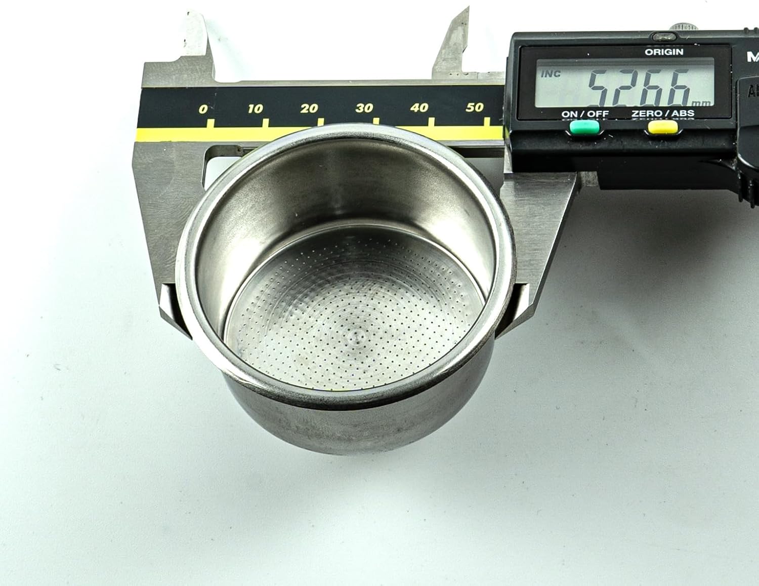 Leverpresso 51mm Ridgeless Filter Basket – 18g 304 Stainless Steel Non-Pressurized Espresso Basket for 51mm Portafilter Machines