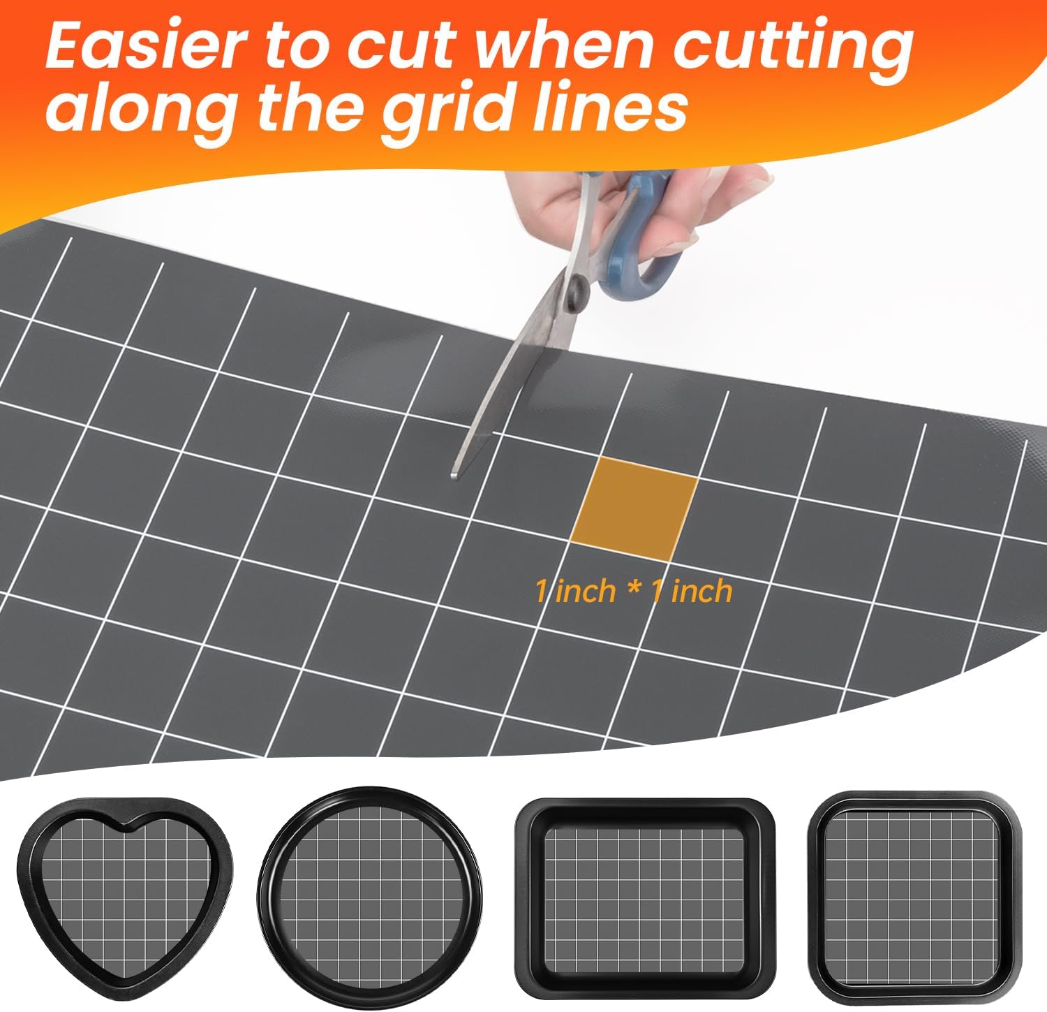 Silicone Baking Mat Roll- Heat Resistant Baking Macaron Bread Mat, Non-stick Pastry Mat, Reusable Dough Rolling Mat, Countertop Protector, Oven Mat, Air Fryer Mat, Refrigerator Mat Multipurpose