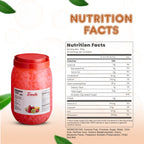 Fanale Coconut Jelly Topping nata de coco for Boba Tea | Ice Cream | Yogurt | Smoothie | Milk Tea | Desserts Sakura Heart Shaped, 6.6 pound (Pack of 4) | JEL030-CS