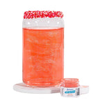 Bakerpan Pearl Luster Dust Edible, Ruby Red Edible Glitter for Cocktails, 4 Grams Edible Glitter for Cake Decorating, Cookies, Chocolates and Candies, Drinks (Made in USA)