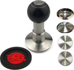 The Force Tamper Automatic Impact Coffee Tamper Adjustable Const Pressure and Autoleveling Duo-Distribute Set New (Ball, 54.00mm)