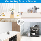 AECHY Extra Large Silicone Mat 78.74”x19.69”x0.08”, Multipurpose Silicone Mat Thick Heat Resistant Mat Shipped Rolled Up Kitchen Counter Mat Nonslip Silicone Mats for Kitchen Counter Translucent