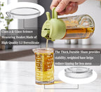 Ackers 4 Oz Glass Measuring Cup,Borosilicate Shot Glass with V-Shaped Spout-Etching Scale