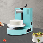 Automatic Cake Decorating Machine, Electronic Cream Coating Spreading Smooth Machine with Graduated Scraper 30-200RPM Rotating Speed,Cake Bread Spreader Machine for 4-12inch Cakes,Green