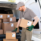 KAYGO Safety Work Gloves PU Coated,12 Pairs KG11PB Seamless Knit Glove for Men and Women, with Smooth Grip on Palm and Fingers, Ideal for General Duty Work (Small,Dark Green)